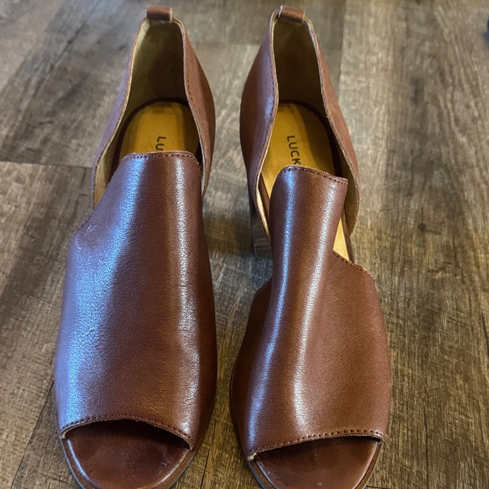 Lucky Brand Tan Women's Mules